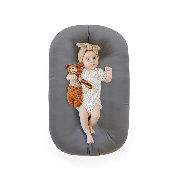 Baby Lounger - Baby Lounger for Newborn, Breathable & Soft Baby Nest Cover Co Sleeping for Baby 0... | Amazon (US)