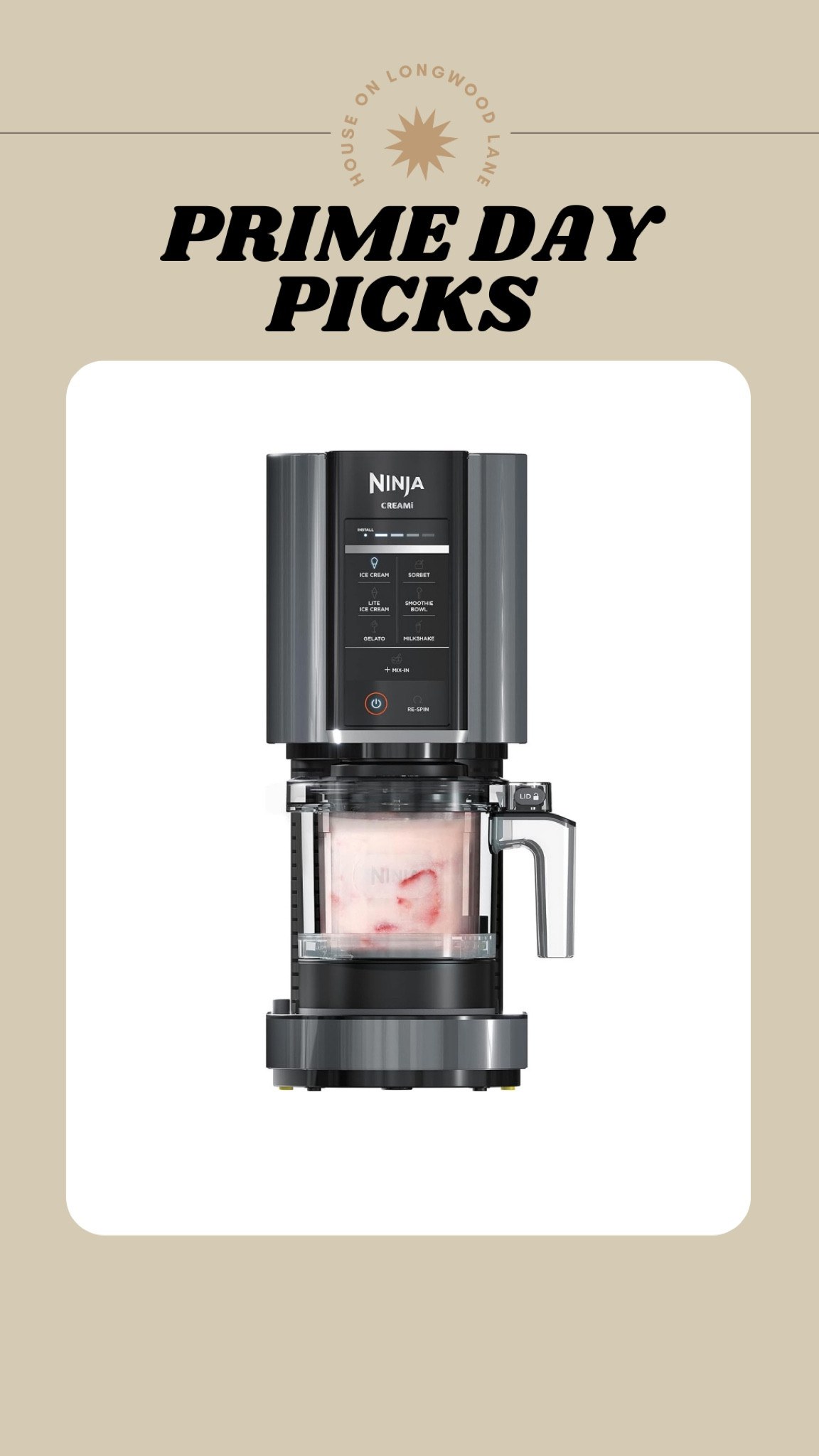 #PrimeDay picks! 
The Ninja Creami is on sale for 25% OFF! If you have a sweet tooth and like to make an healthier option, this is for you! 

#LTKHome #LTKSaleAlert #LTKFamily