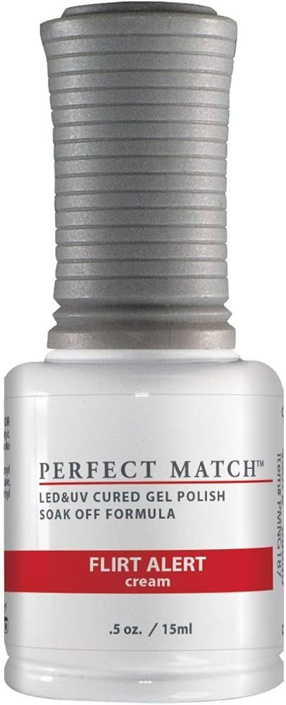 LeChat Perfect Match Gel Polish, Flirt Alert, 0.5 Ounce (PMS187) | Amazon (US)