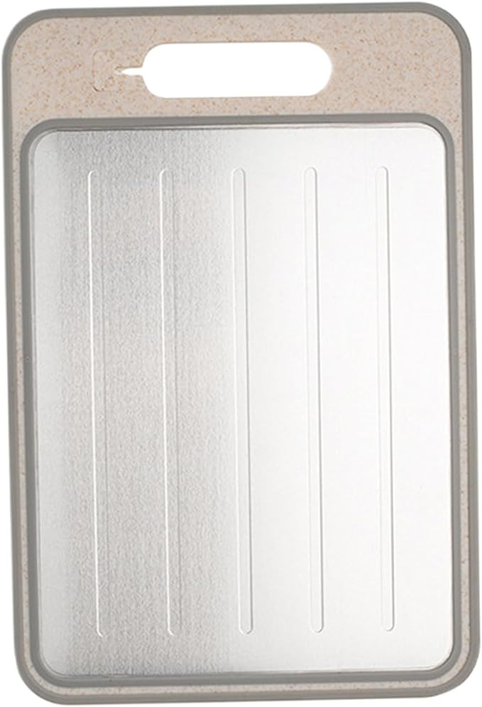 4 in 1 Defrosting Board, 8.3x12.2'' Defrosting Tray Cutting Board with Grater, Sharpener, Double ... | Amazon (US)