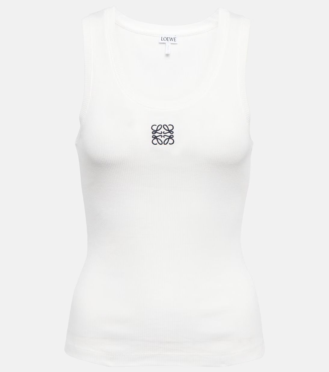 Anagram cotton-blend tank top | Mytheresa (INTL)