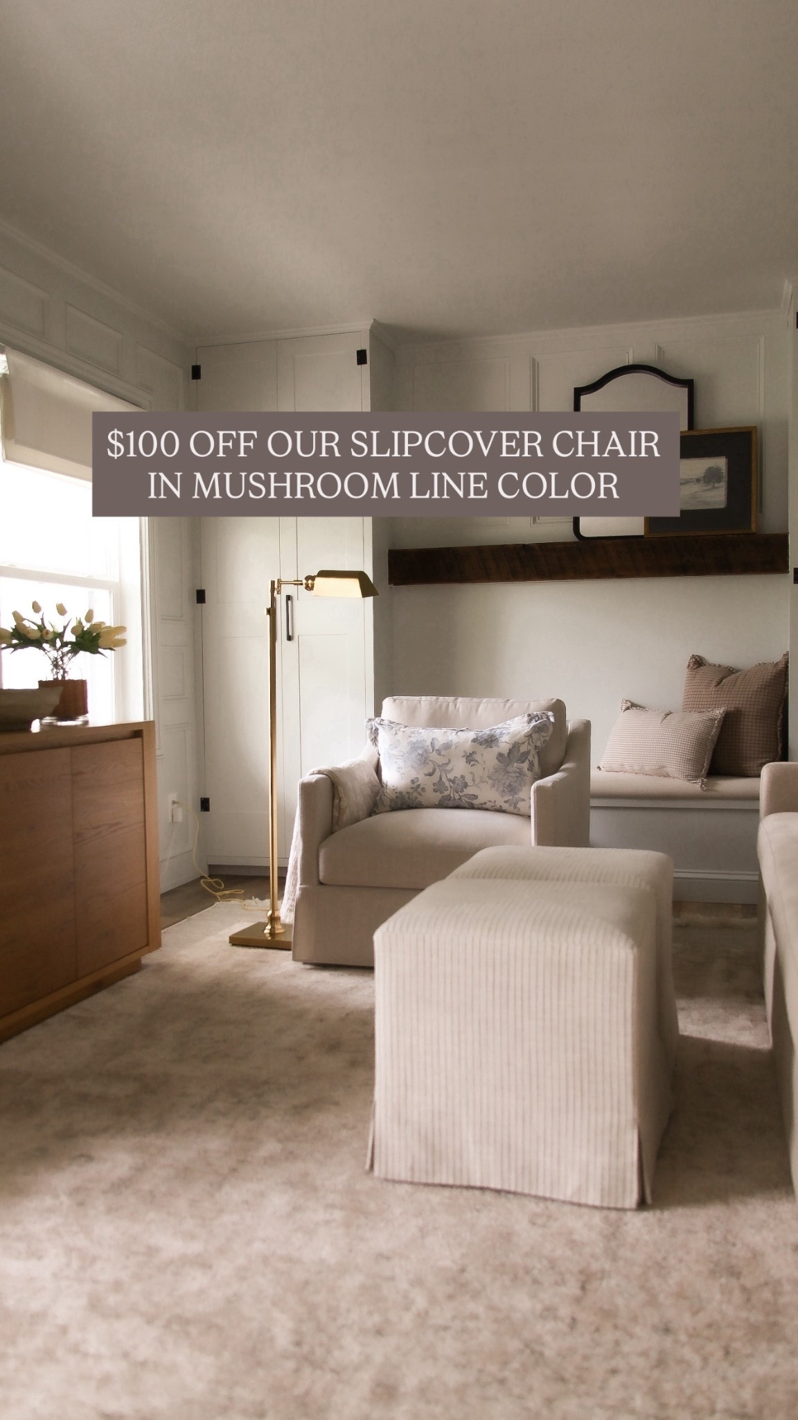 THIS CHAIR IS SO GOOD! and $100 off right now in thr beautiful mushroom linen color  

#LTKHome #LTKSaleAlert
