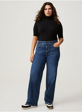 Bombshell Wide Leg Super Soft High-Rise Jean | Torrid (US & Canada)