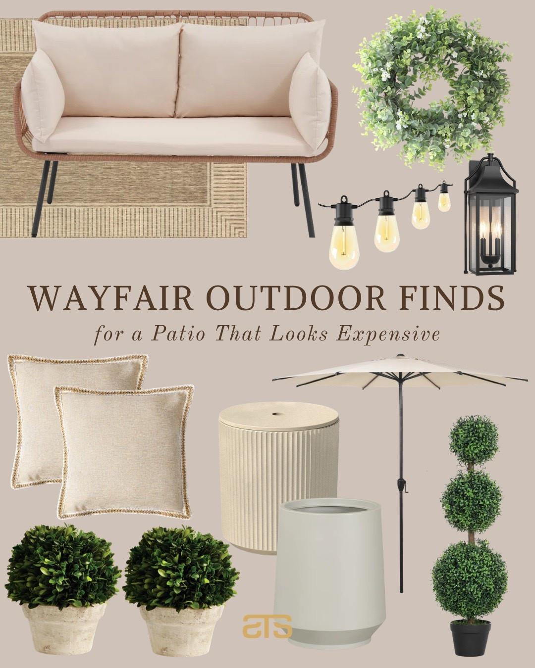 Your patio deserves just as much love as the inside of your home! 🌿✨ I rounded up the most stunning Wayfair outdoor finds that make your outdoor space look like it came straight out of a magazine, and for way less than you'd think! ☀️🏡

#wayfair #wayfairfinds #outdoorliving #patiodecor #patioinspo #outdoordecor #backyardinspo #affordableoutdoor #luxurypatio #outdoordesign #patiorefresh #affordablehomedecor

#LTKU #LTKHome #LTKdayinmylife
