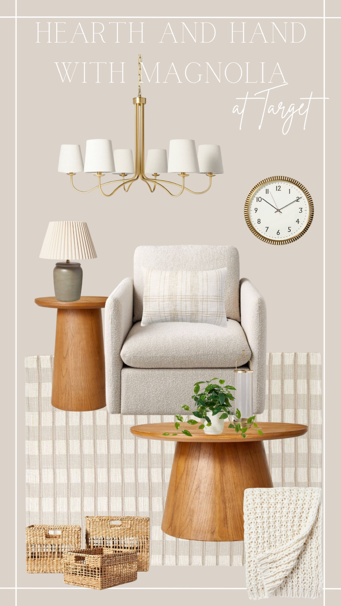 New! Hearth and Hand with Magnolia at Target spring collection. Living room inspiration 

#LTKhome