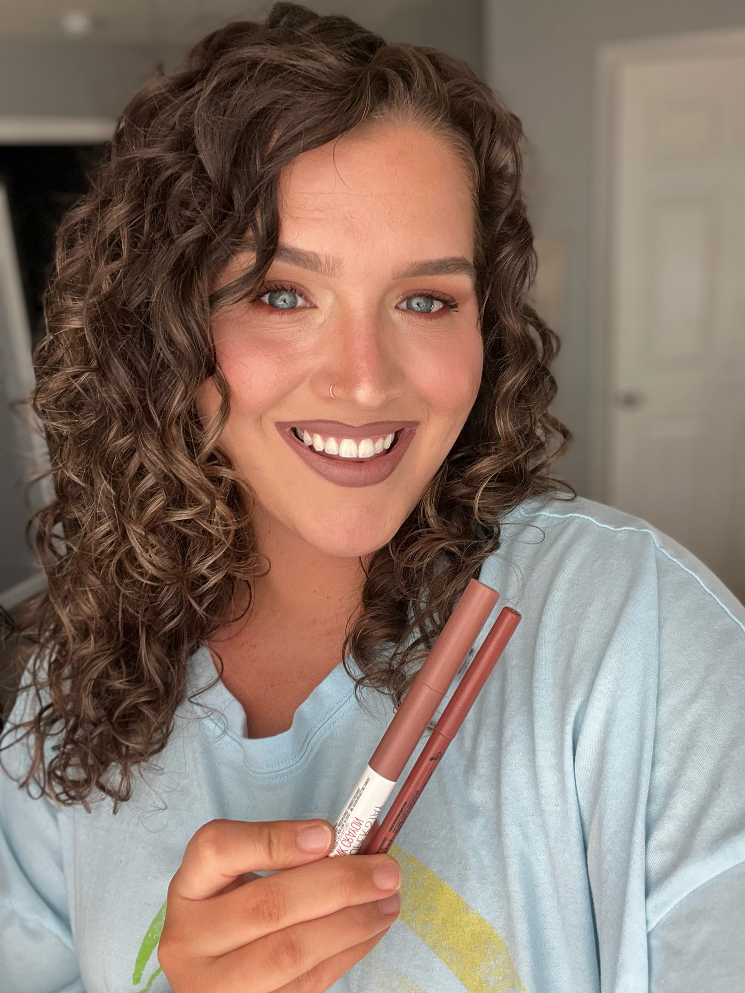 New lip combo color 💄 
Lip liner: sand beige
Lip crayon: trust your gut 
#beautyproducts #lipcombo #lippie #lipliner #maybelline #nyx 

#LTKunder50 #LTKbeauty #LTKstyletip