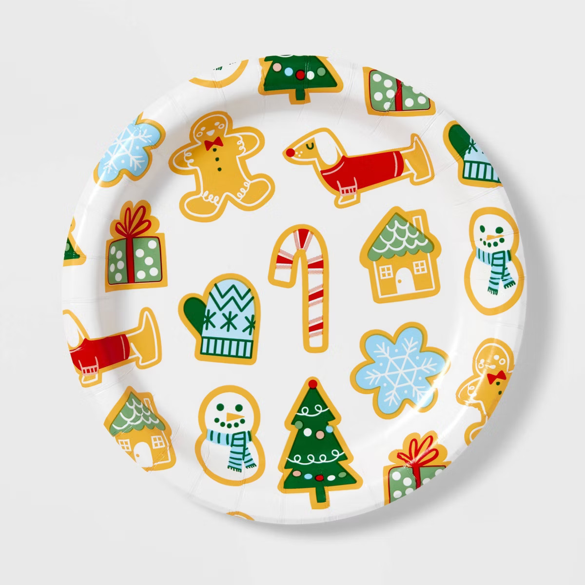 10ct Christmas Cookie Collection Dinner Plate - Spritz™ | Target