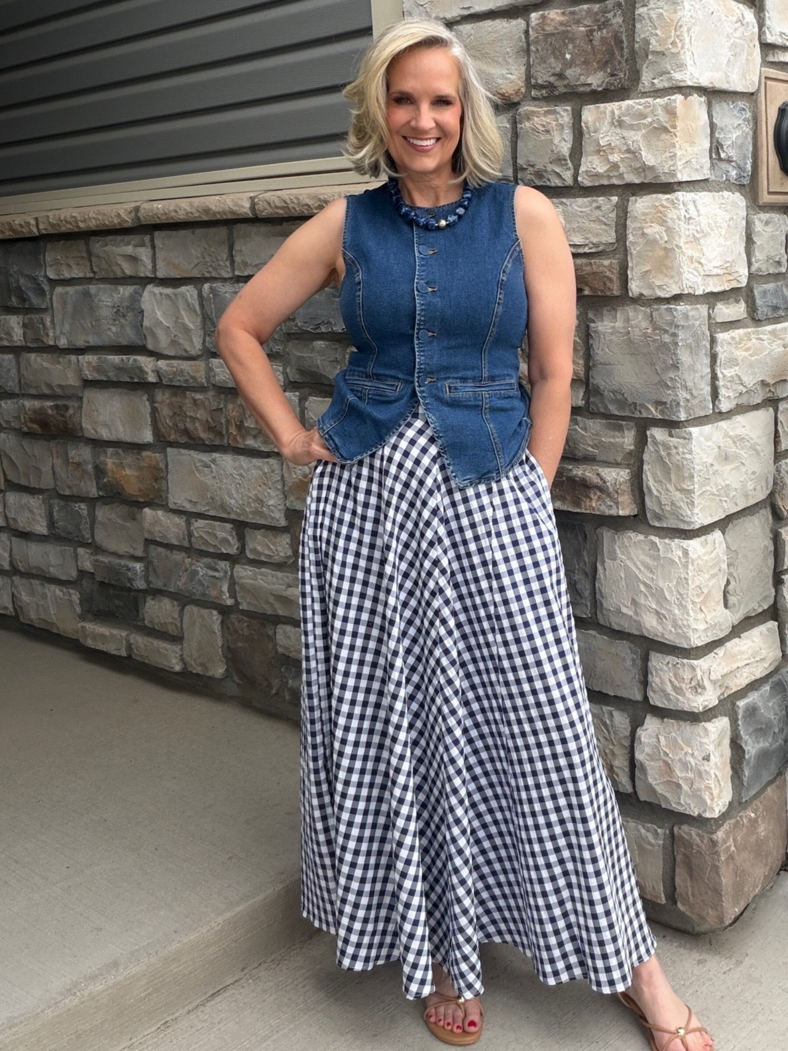 The viral skirt of summer- she is so flattering and flowy!

#LTKootd #LTKOver40 #LTKSaleAlert