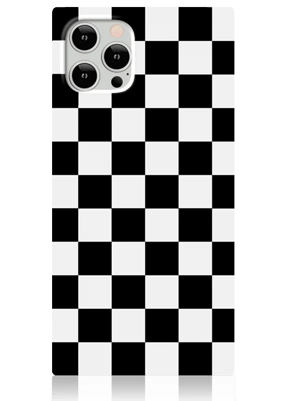 Checkered SQUARE iPhone Case | FLAUNT