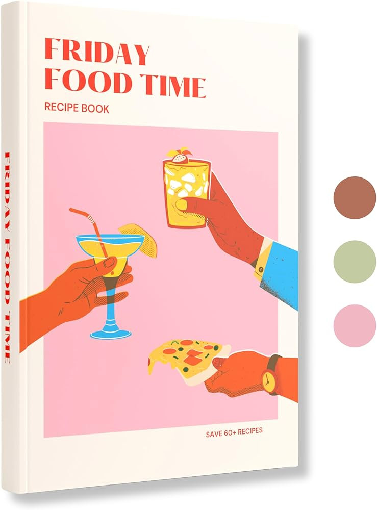 Lamare Blank Recipe Book to Write in Your Own Recipes – Cute DIY Cookbook & Recipe Journal – ... | Amazon (US)