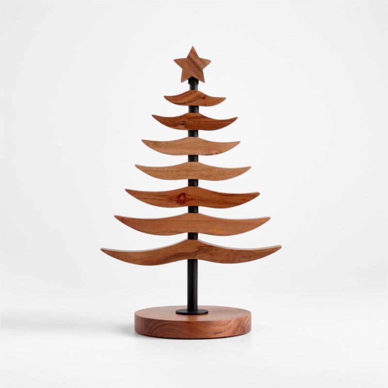 Small Tannenbaum Christmas Ornament Tree 17" + Reviews | Crate & Barrel | Crate & Barrel