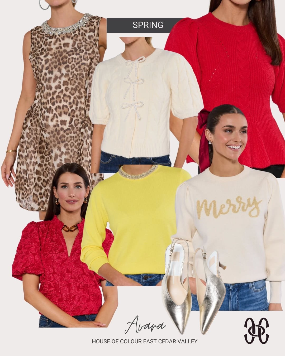 Holiday House of Colour finds at Avara. Remember to always verify in person with your fan. #hocspring 

#LTKHoliday