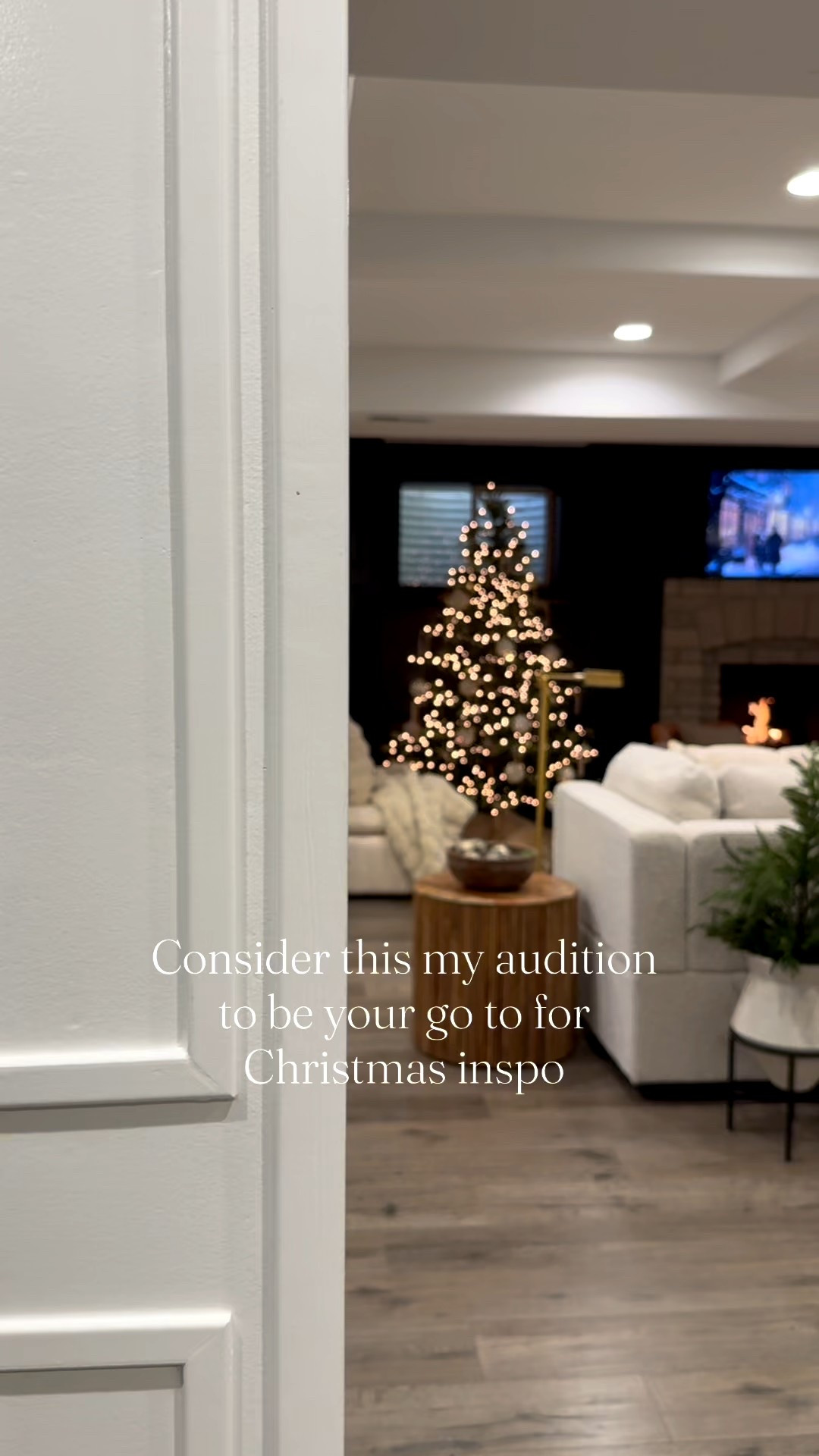 Christmas home inspo 🌲✨ beautiful ornaments, lush greenery, realistic garlands and stems, pre lit branches, Norfolk pine, cedar garland, warm cozy living room, neutral home and holiday inspo, 

#christmas #holiday #home #amazonhome #amazon #christmasdecor #christmastree 

#LTKHome #LTKSeasonal #LTKSaleAlert