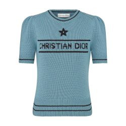 'CHRISTIAN DIOR' Short-Sleeved Sweater - DIOR | 24S US