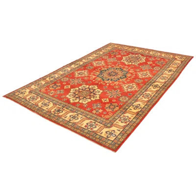 One-of-a-Kind Aaliana Hand-Knotted New Age 9'5" x 13'10" Wool Area Rug in Red/Beige | Wayfair North America