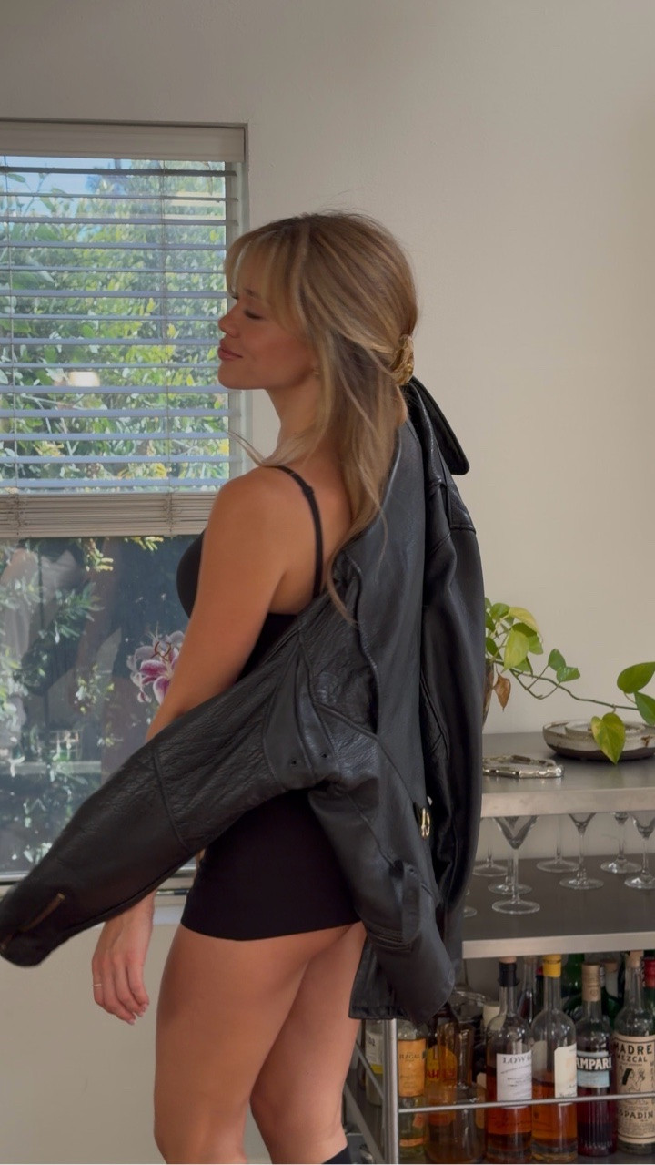 The best body suit you will ever own! I’m wearing a size small. The jacket is my friends & it’s vintage. The shorts are from Zara. Everything else is linked xxo