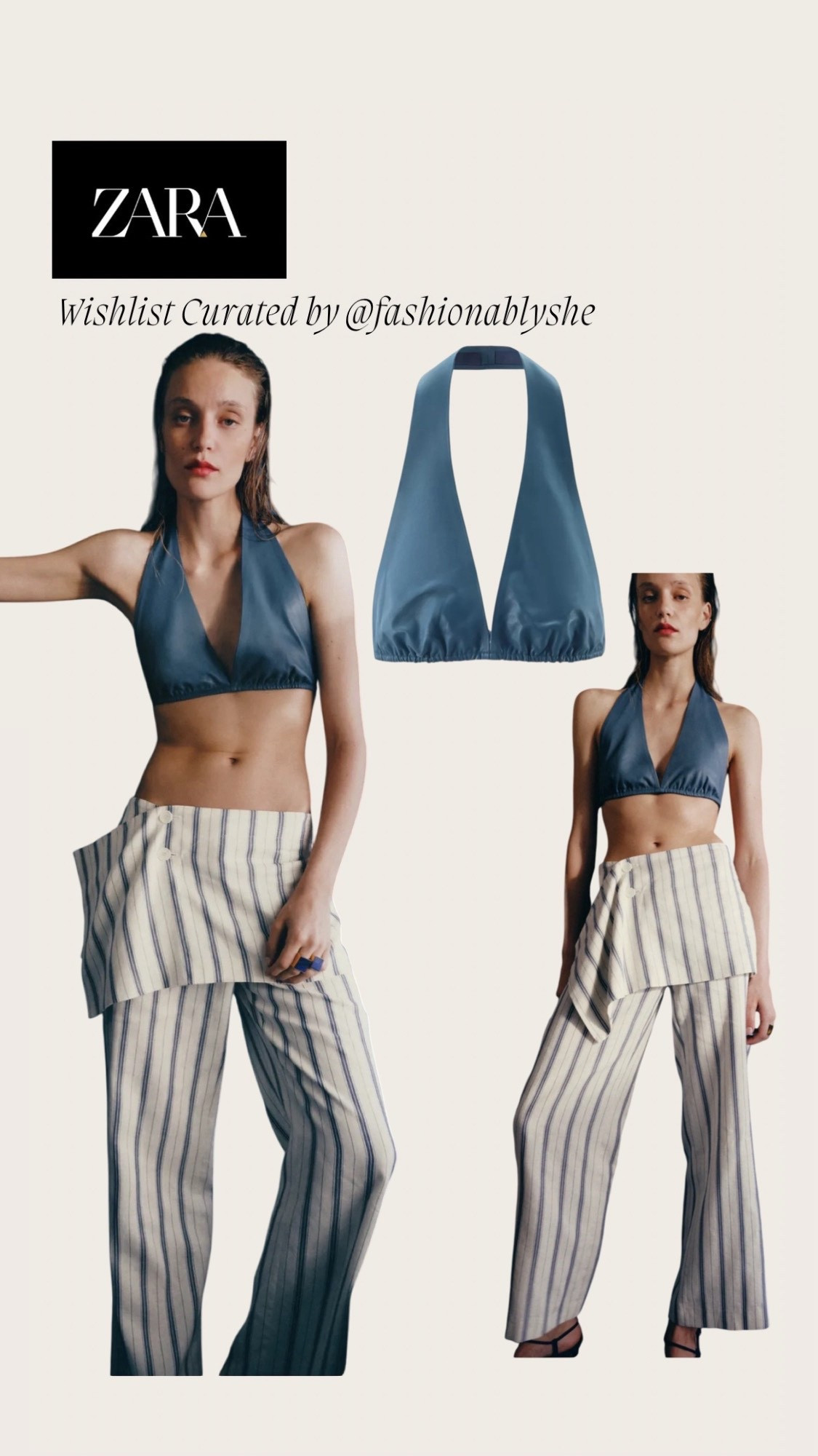 Zara leather bra top
With cute stripe pants

#LTKdayinmylife #LTKmomlife #LTKOver40