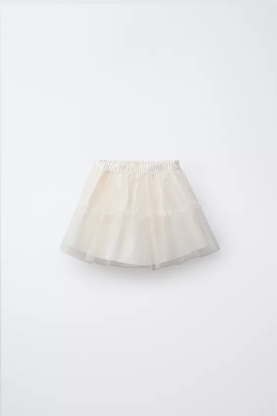 RUFFLED TULLE SKIRT | Zara US