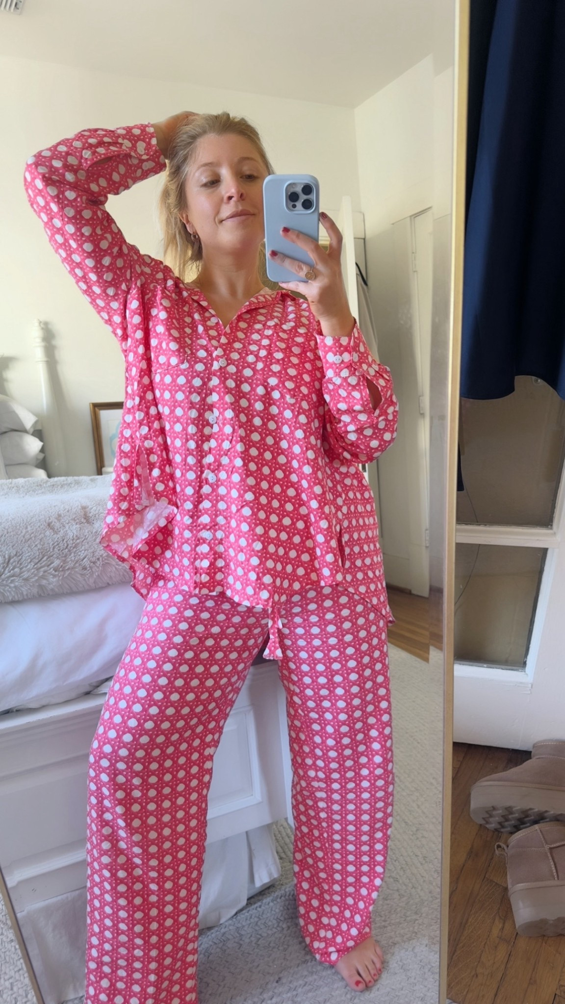 Piyama Pjs On Sale for under $100

Sizing/fit: Very oversized - wearing a small! 

#LTKHoliday #LTKmomlife #LTKMidsize
