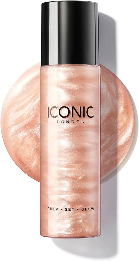 ICONIC LONDON Prep-Set-Glow | Hydrating + Setting + Glowing Spray, 3-in-1 Formula for a Dewy, Rad... | Amazon (US)