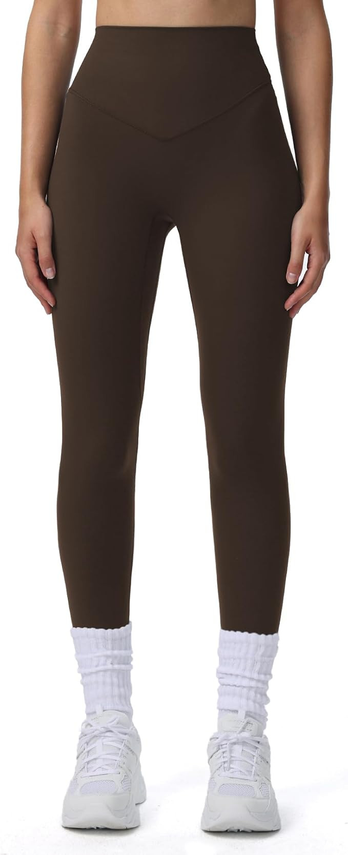 Aoxjox High Waisted Workout Breeze Leggings for Women Tummy Control Buttery Soft Yoga Pants | Amazon (US)