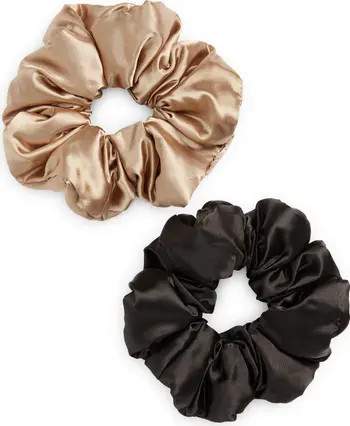 Kitsch Assorted 2-Pack Satin Scrunchies | Nordstrom | Nordstrom