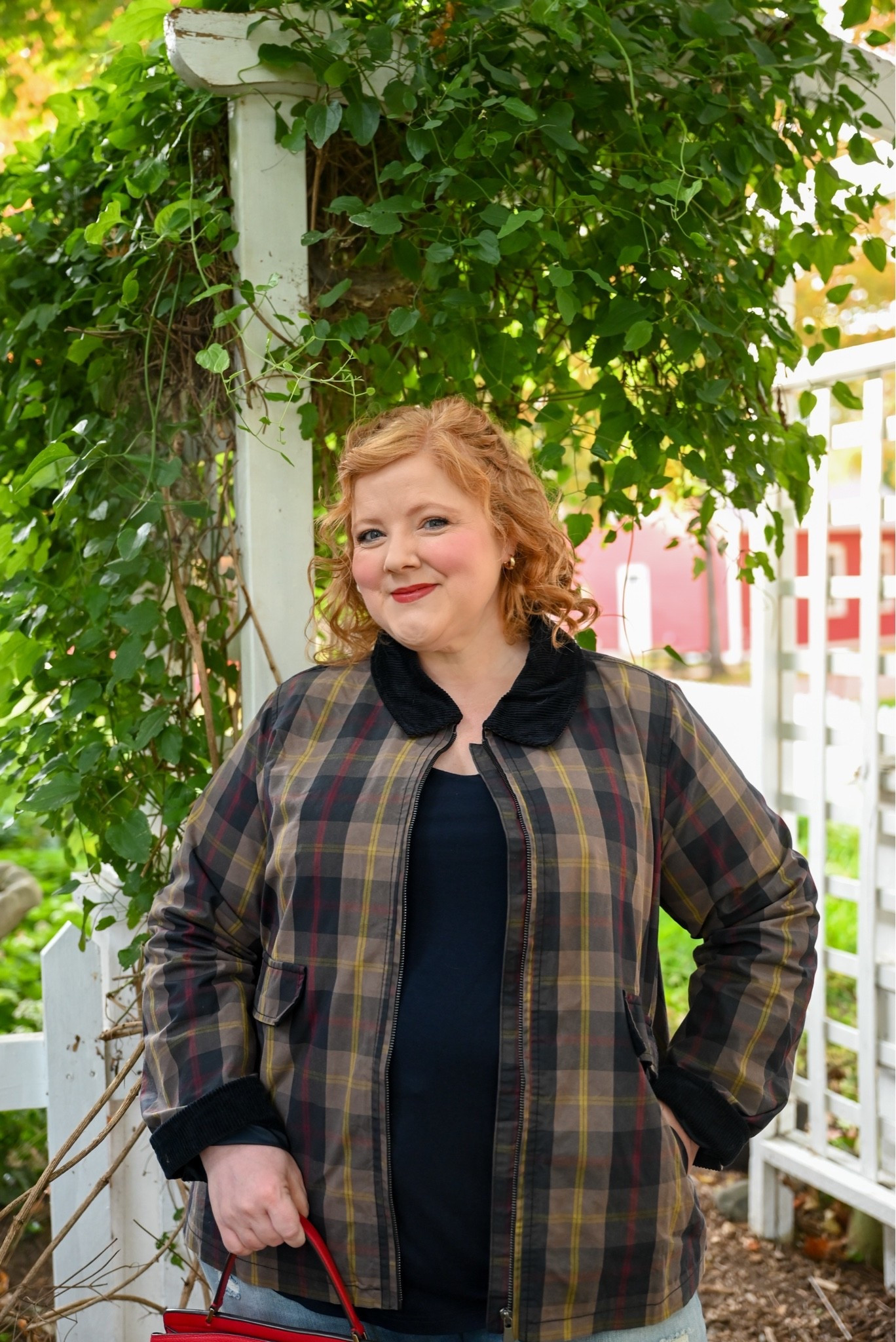 Women’s Water-Repellent Plaid Jacket | 35% OFF with code WWWULLA