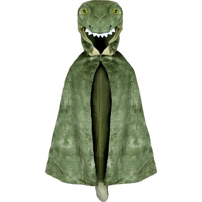 T-Rex Hooded Dinosaur Cape Size 4-5 | Maisonette