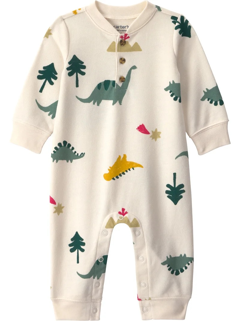 Carter's Child of Mine Baby Girl Jumpsuit, One-Piece, Sizes 0/3-24 Months | Walmart (US)
