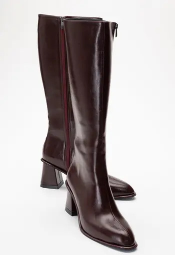 Paradis Block Heel Knee High Boot (Women) | Nordstrom