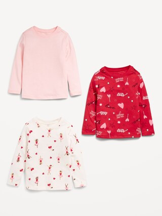 Long-Sleeve T-Shirt 3-Pack for Toddler Girls | Old Navy (US)