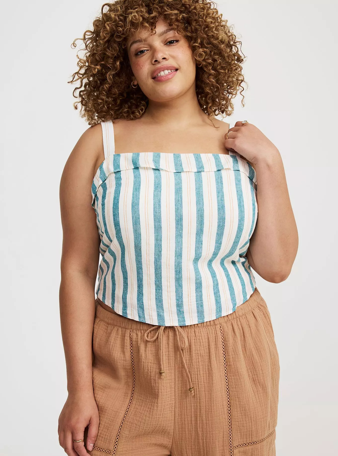 Smocked Back Tank | Torrid (US & Canada)