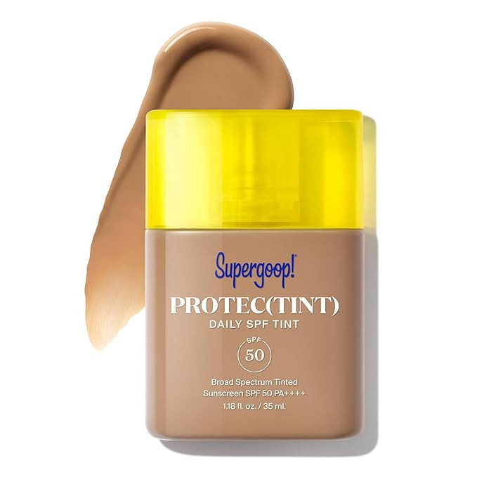 Supergoop! Protec(tint) Daily Skin Tint SPF 50 - 32N - Light, Buildable Coverage for Immediately ... | Amazon (US)
