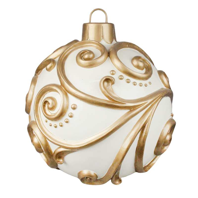 Scroll Ornament, 17" | At Home