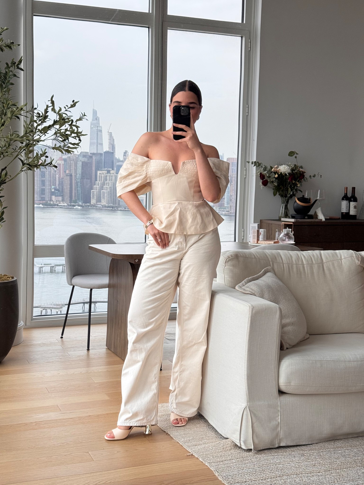 Summer chic monochromatic outfit for lunch with the girls🤍

#LTKSeasonal #LTKSummerEdit #LTKStyleTip