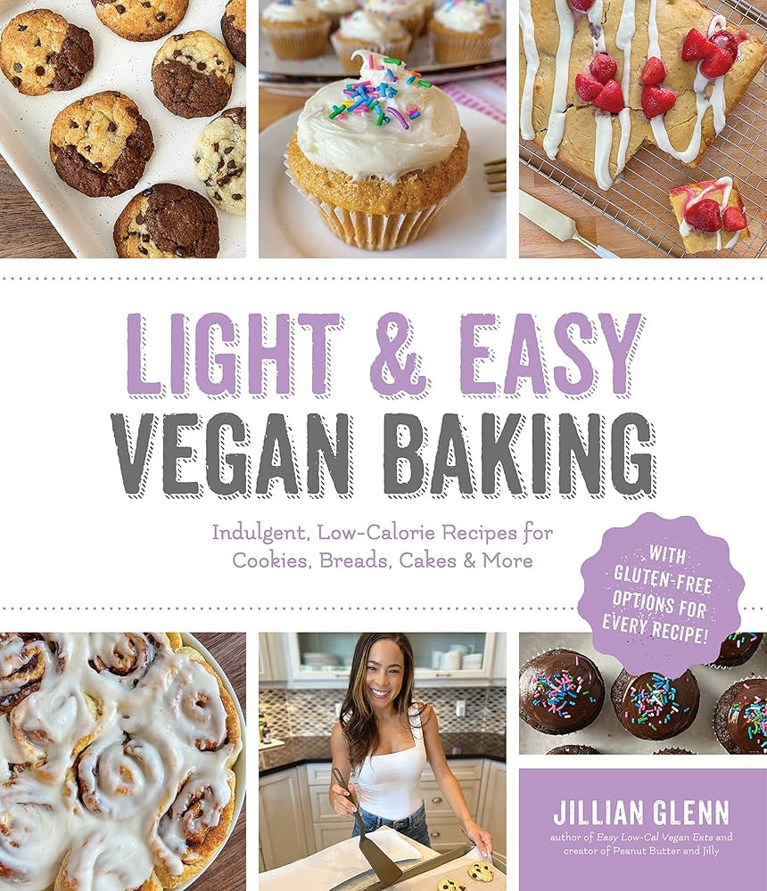 Light & Easy Vegan Baking: Indulgent, Low-Calorie Recipes for Cookies, Breads, Cakes & More | Amazon (US)