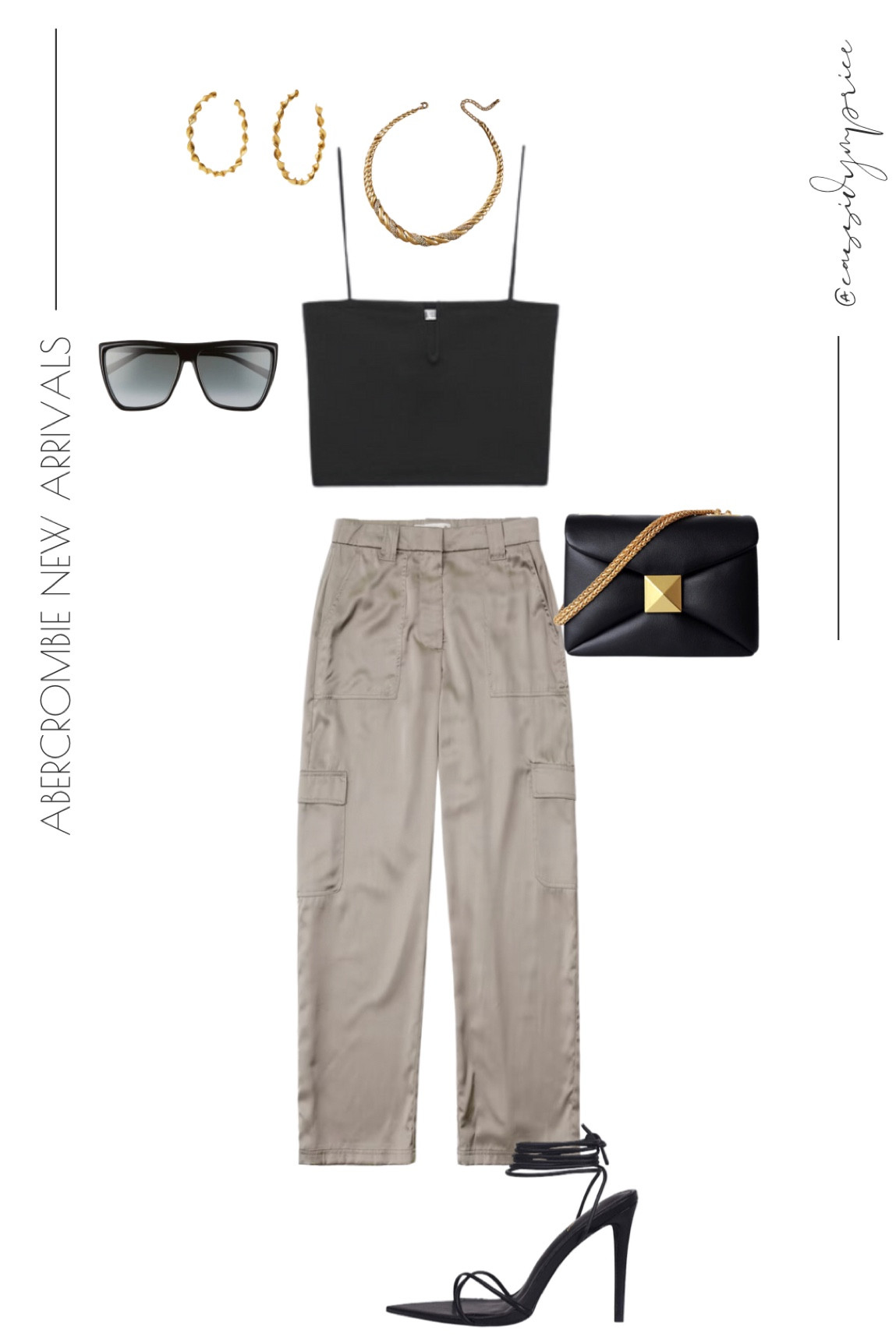 Abercrombie New Arrivals. Cargo Pants Style. Amazon Finds. Styled Outfits. Black Tank Top  

#LTKunder50 #LTKsalealert #LTKstyletip