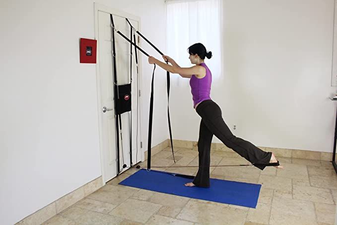Complete Body Workout. 3 Systems. PYG Pilates Tower, Yoga Ropes, Gym Pulley System. Portable 5Lbs... | Amazon (US)