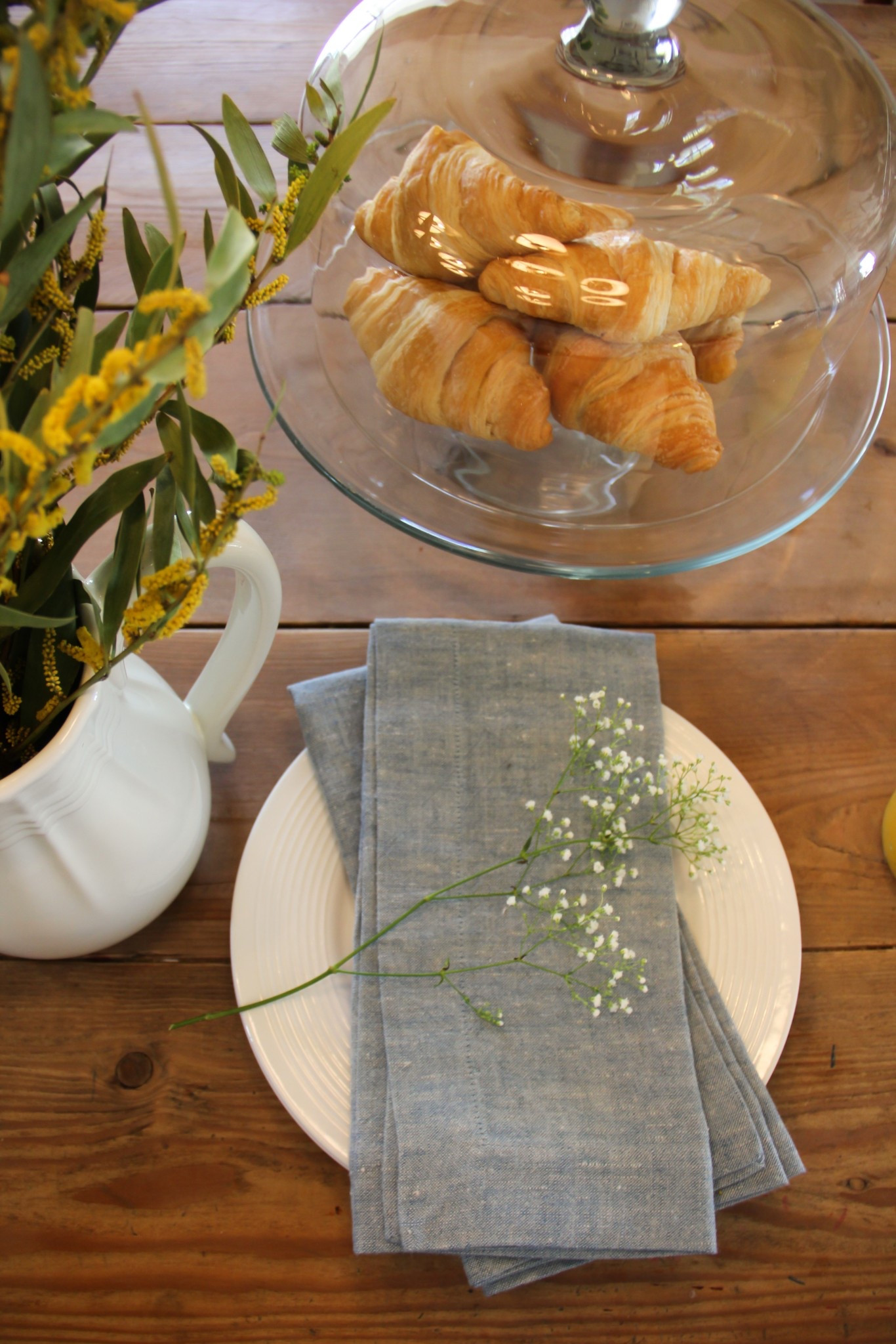 French country decor | rustic tablescape | linen napkins | vintage-inspired home | Pottery Barn | Amazon Home | McGee & Co | Wayfair | farmhouse style | cozy breakfast | European charm | glass cake stand | white dinnerware | cottagecore aesthetic

#LTKHome #LTKSaleAlert #LTKFindsUnder50