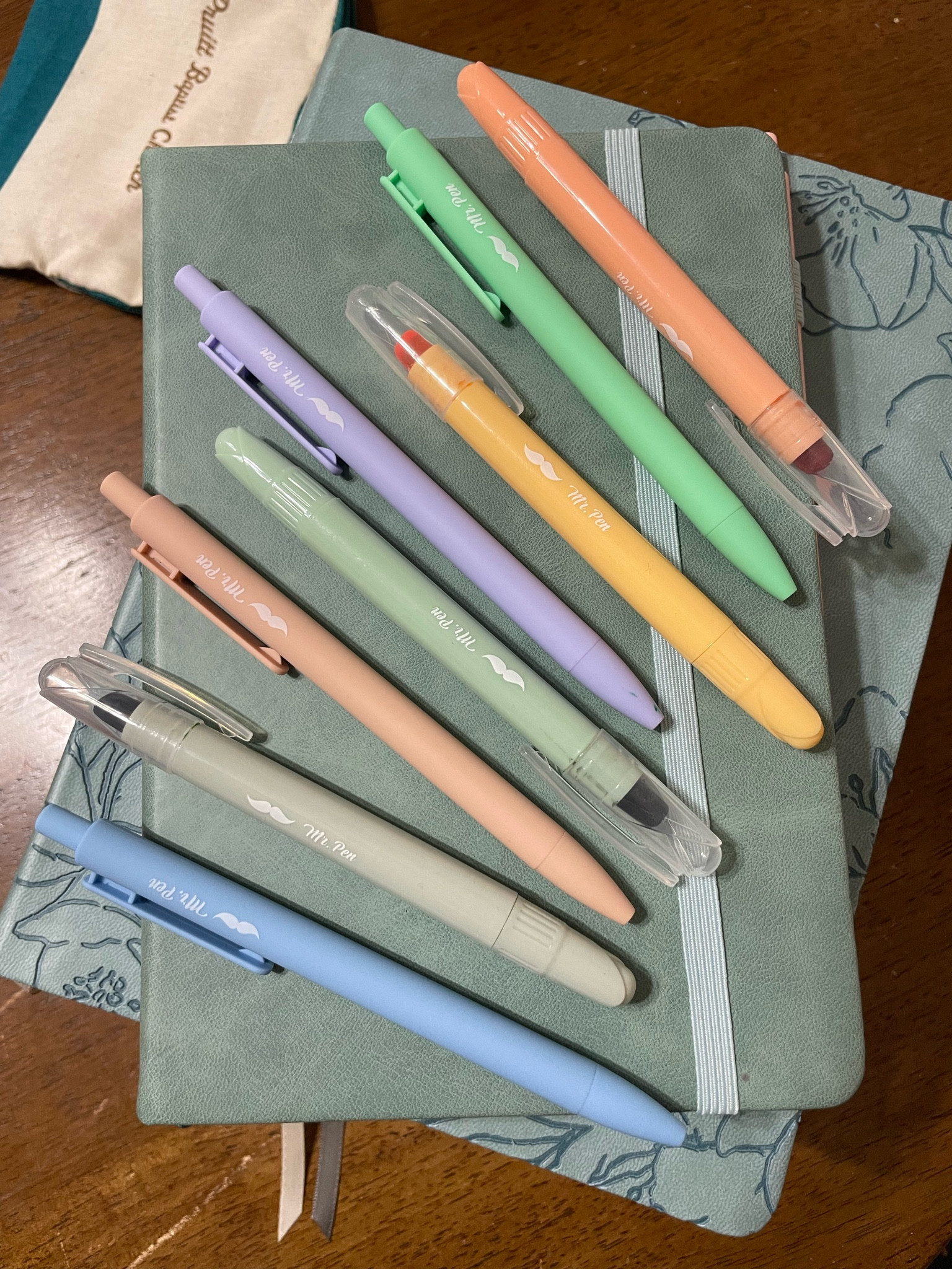 My favorite Bible highlighters & pens for under $5!!! Also linking my leather notepad perfect for note taking!!

#LTKGiftGuide