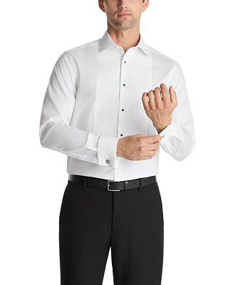Calvin Klein Men's Tailored Occasion Tuxedo Shirt, Slim Fit - Macy's | Macy's