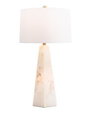 30in Alabaster Table Lamp | TJ Maxx
