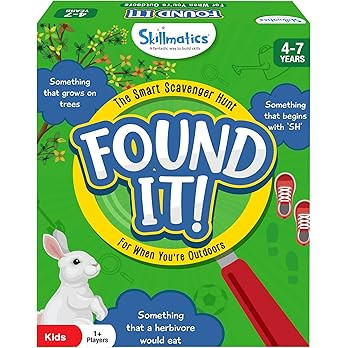 Skillmatics Card Game - Found It Outdoor, Scavenger Hunt for Kids, Fun Family Game, Gifts for Age... | Amazon (US)