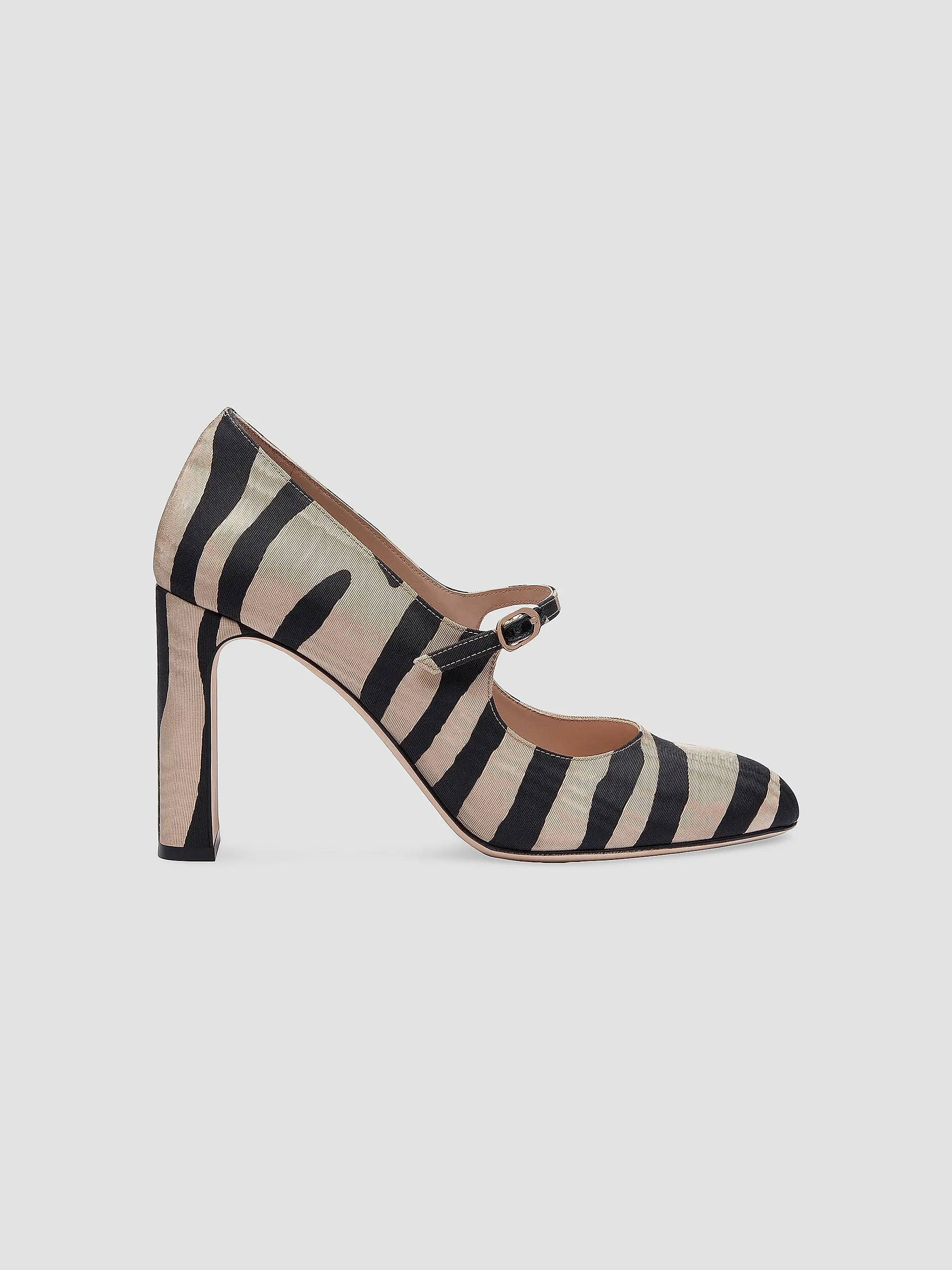 Babette 85MM Zebra-Print Mary Janes | Saks Fifth Avenue