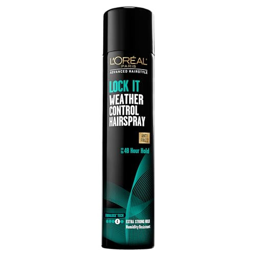 L'Oréal Paris Advanced Hairstyle LOCK IT Weather Control Hairspray, 8.25 oz. (Packaging May Vary) | Amazon (US)