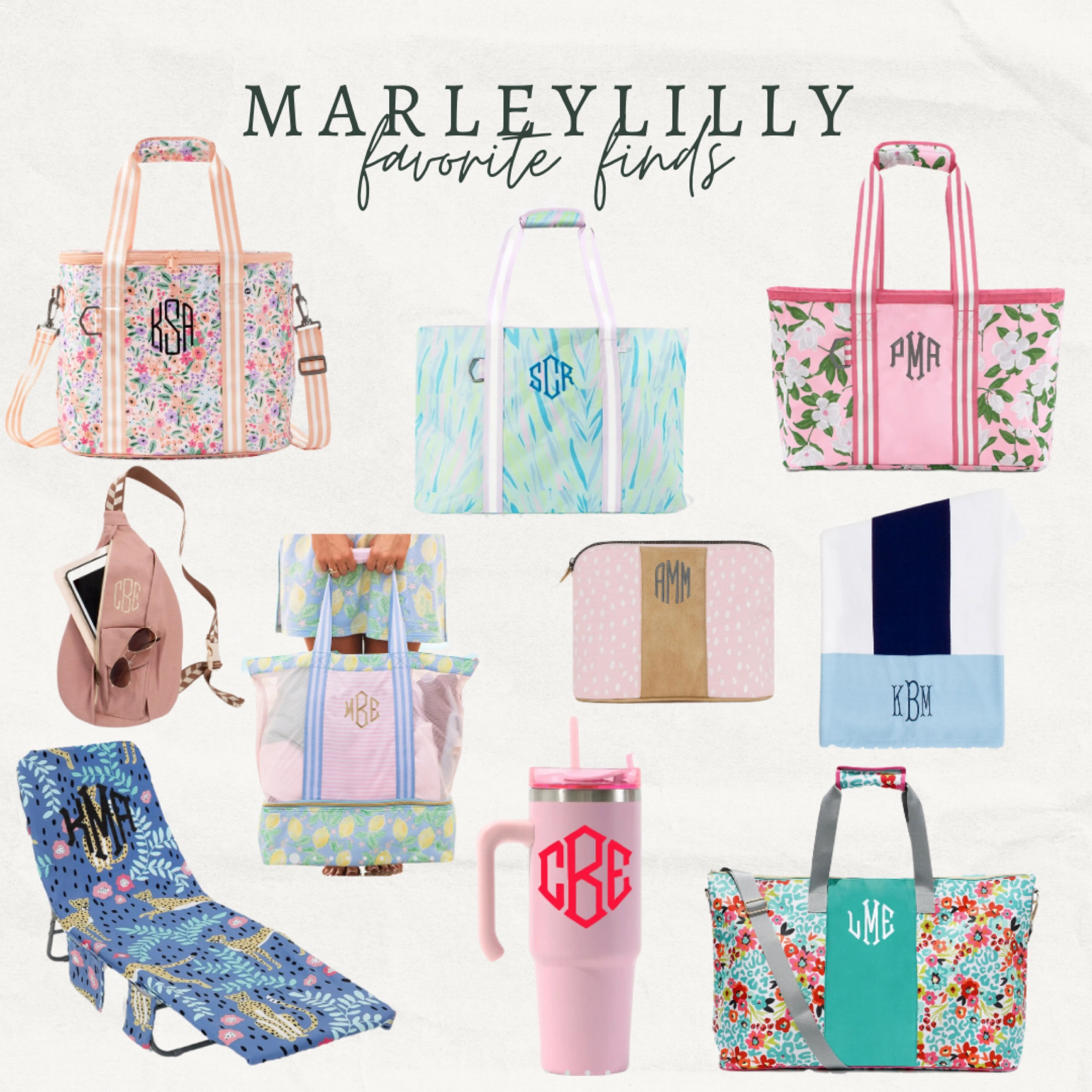 Marleylilly favorite finds! I have their cooler, weekender bag & lunch box. Great quality & so affordable! You can currently use code: BLOOM20 to save an extra 20% off your purchase! 

#LTKfindsunder50 #LTKsalealert #LTKtravel