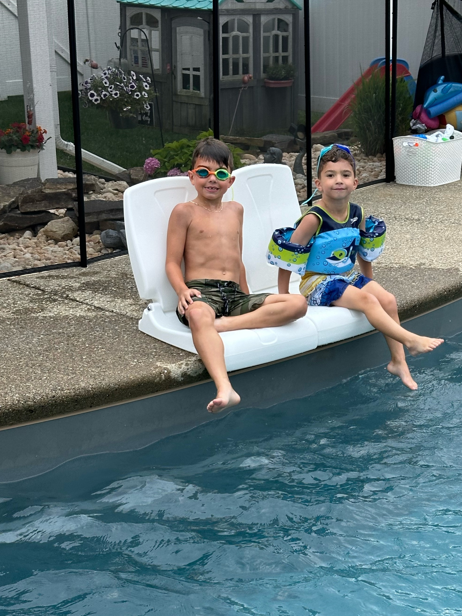 Foldable poolside seat. Comes in other colors too!

#LTKSwim #LTKHome #LTKFamily