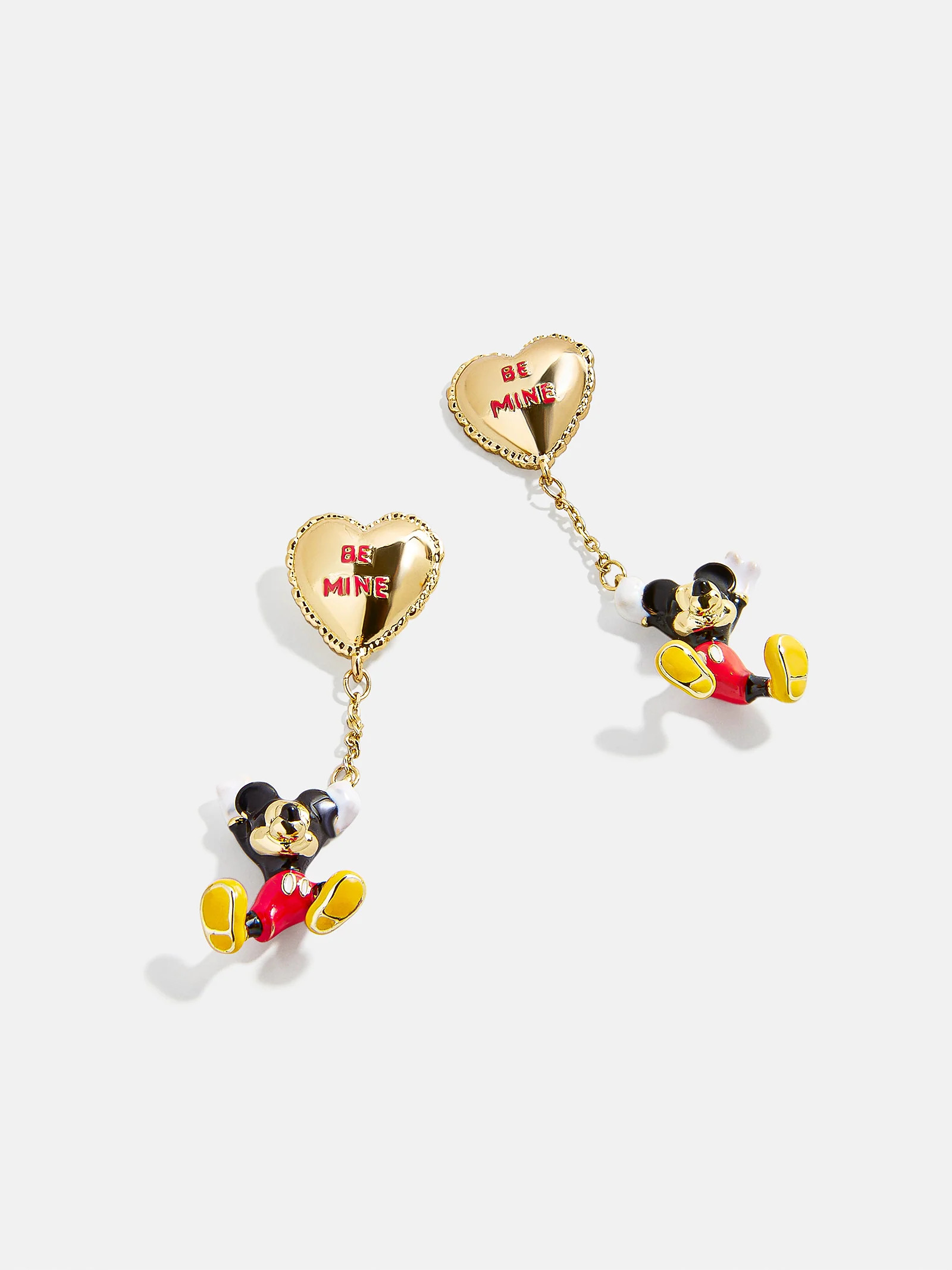 Disney Mickey Mouse Be Mine Earrings - Gold | BaubleBar (US)