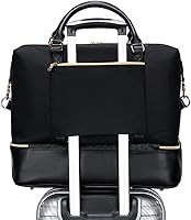 CAMTOP Women Ladies Travel Weekender Bag Overnight Duffel Carry-on Tote Bag with Luggage Sleeve f... | Amazon (US)