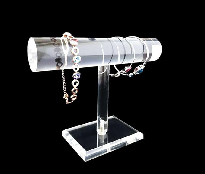 Jewelry Display Stands for Shows Premium Quality Clear T Bar Block Trade Store Exhibit Photo Prop... | Amazon (US)